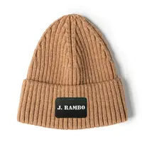 Sturdy Top High Wool Fiber Beanies
