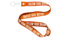 One Color Sublimation Lanyard
