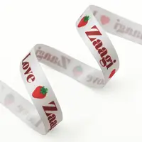 Double Face Heat Transferred Satin Ribbon