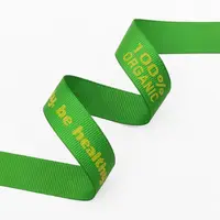 Grosgrain Screen Printed Ribbon