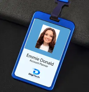 Standard Aluminium Badge Holder