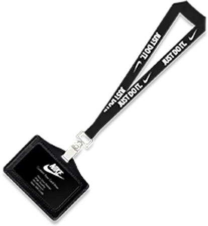 Polyester Lanyard & Holder