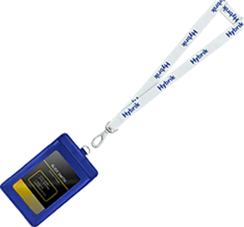Lanyard & Leather Holder