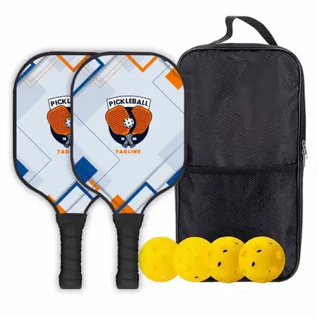 Custom T300 Carbon Fiber Pickleball Paddle Set