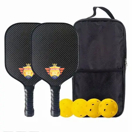 Custom Elite Carbon Fibre Pickleball Paddle Set