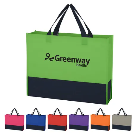 Custom Non Woven Raven Prism Tote Bag
