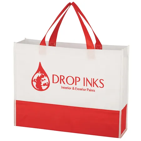 Custom Non Woven Prism Tote Bag