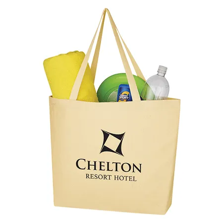 Custom The Outing Cotton Twill Tote Bag