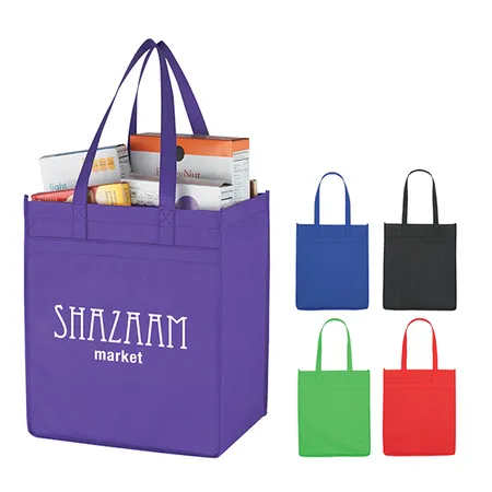Custom Non Woven Market Shopper Tote Bag