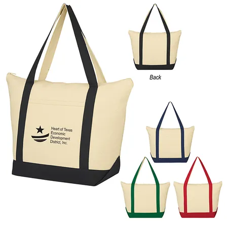 Custom Folksy Cotton Tote Bag