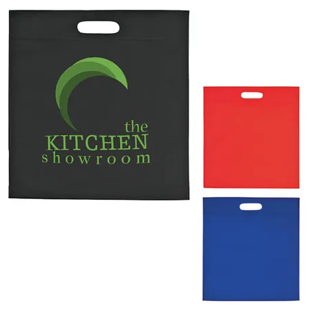 Custom Large Heat Sealed Non Woven Exhibition Tote Bag
