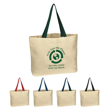 Custom Natural Cotton Canvas Tote Bag