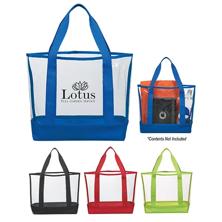 Custom Clear Casual Tote Bag