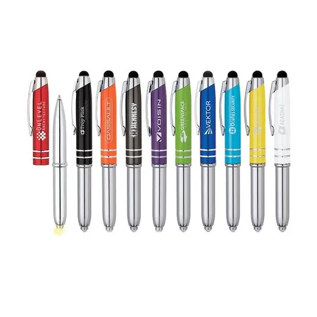 Custom Legacy Ballpoint Pen, Stylus, And Led Light