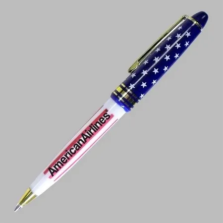 Custom Us Flag Design Ball Point Pen