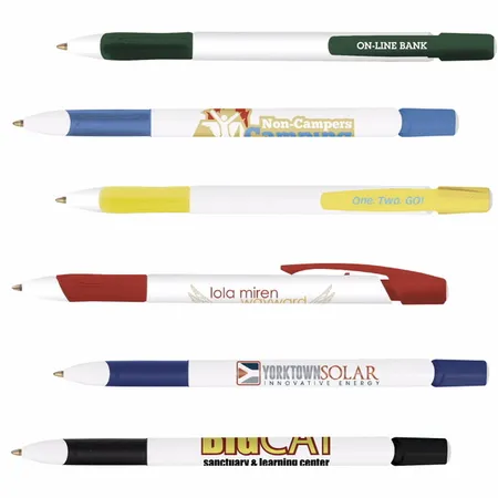 Custom Click Pen With Grip