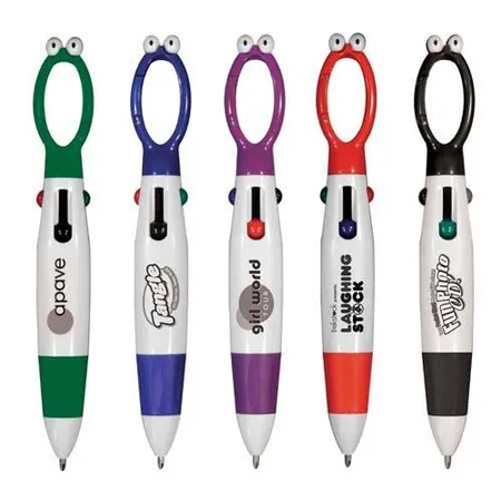 Custom Googly-eyed 4-color Pen