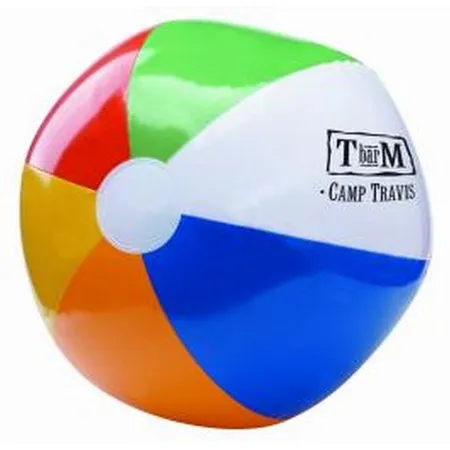 Six Color Beach Ball - 16"