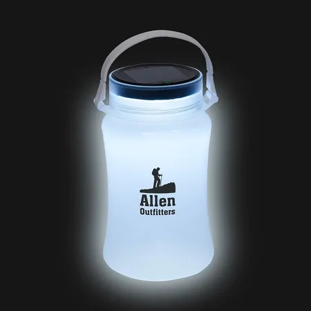 Foldable Waterproof Container With Solar Light
