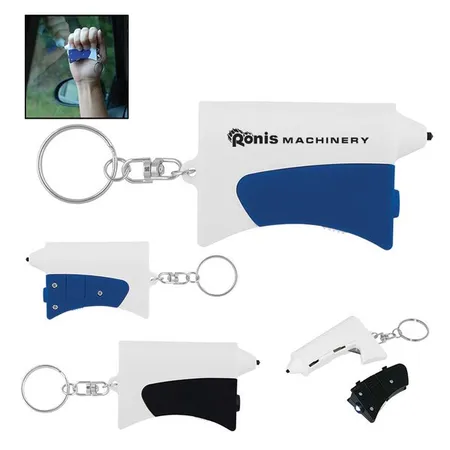 Mini Emergency Auto Set Key Chain