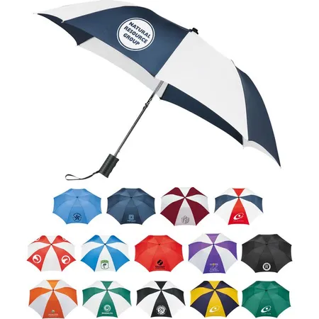 Stromberg 42" Slim Stick Auto Folding Umbrella