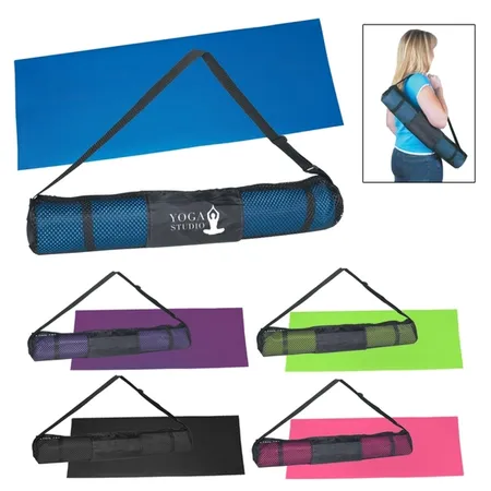 Pvc Yoga Mat And Carrying Case