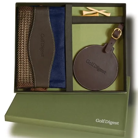 Leeman Woodbury Golf Tag And Valuables Pouch Set