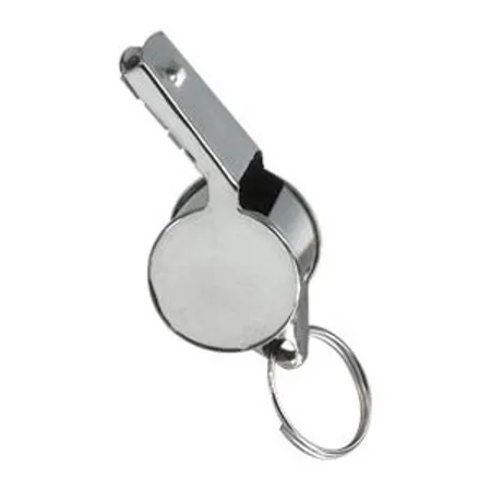 Metal Whistle With Metal Split-ring (no Imprint)