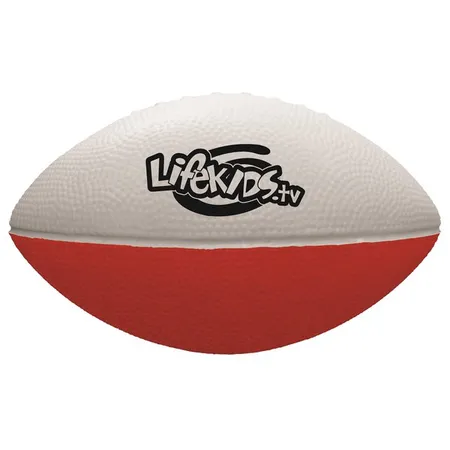 7" Two-toned Foam Footballs