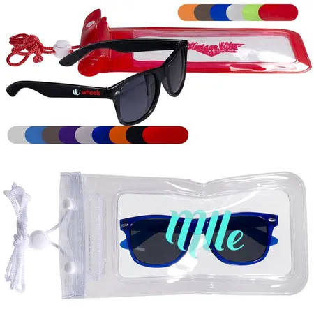 Fashion Sunglasses And Waterproof Bag