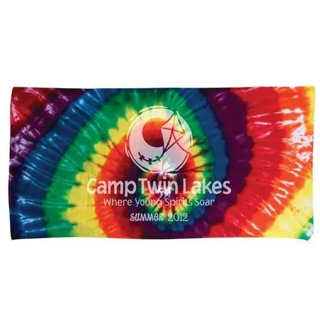 Tie Dye Beach Towel