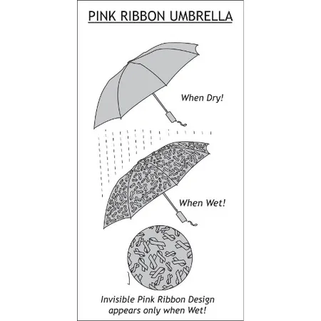 Pink Ribbon Umbrella