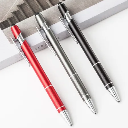  Custom Simplicity Design Ball Point Pen With Hole Pmt01015