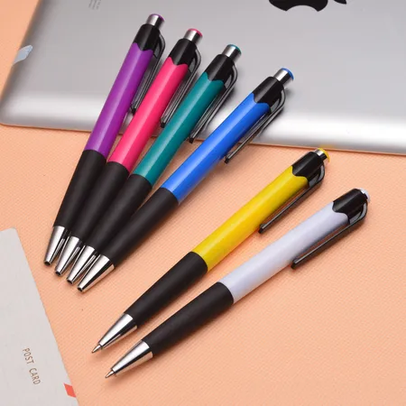 Custom Simple Design Plastic Classical  Ball Point Pen Ppl08001