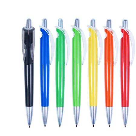 Custom Colorful Rounder Click Pen Ppl09006