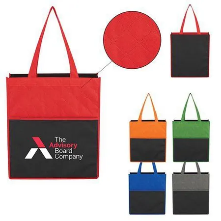 Custom Non Woven Bounty Shopping Tote Bag
