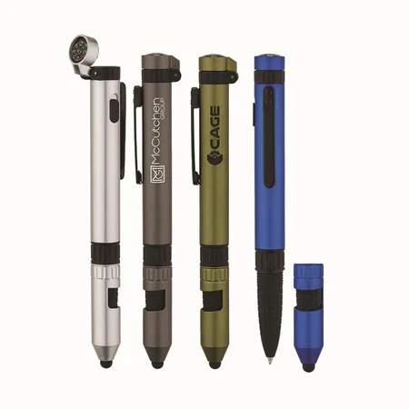 Custom 7-in-1 Rainier Utility Pen W/stylus