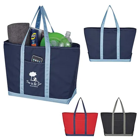 Custom Two Tone Mondo Tote Bag