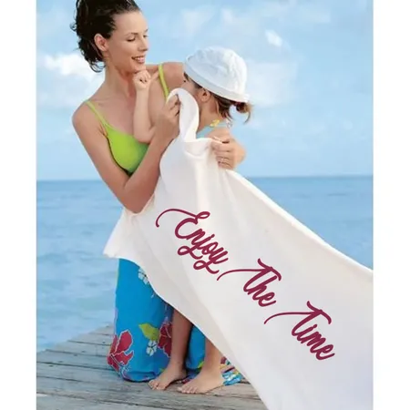 Value Line Heavyweight Beach Towel - White