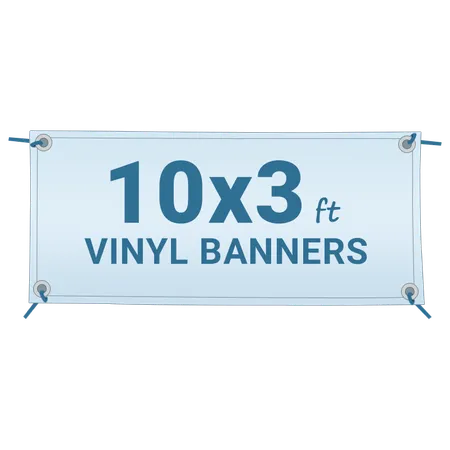 Custom 10′ X 3′ Vinyl Banners