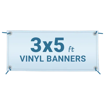 Custom 3′ X 5′ Vinyl Banners