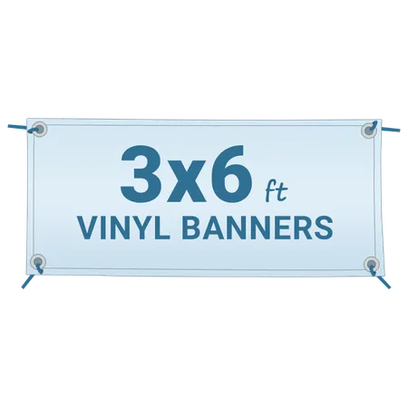Custom 3′ X 6′ Vinyl Banners