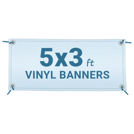 Custom 5′ X 3′ Vinyl Banners