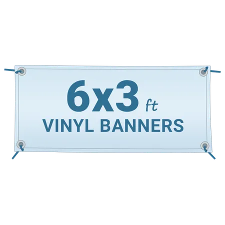 Custom 6′ X 3′ Vinyl Banners
