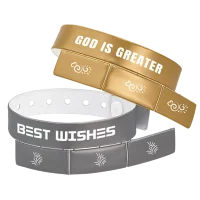 3-Tab Vinyl Wristbands