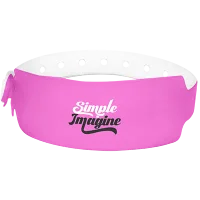 Wide Plastic Wristbands