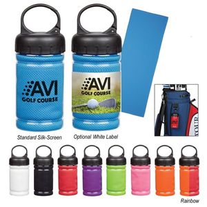 Cooling Towel In Carabiner Case