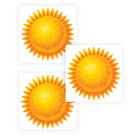 Custom Suns Tattoo