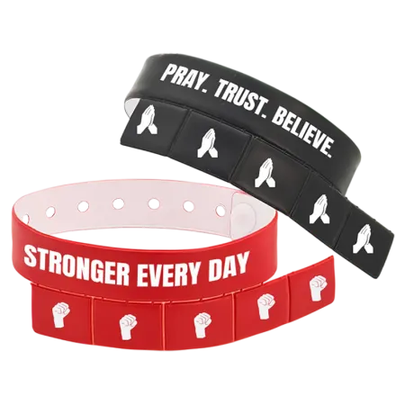 5-Tab Vinyl Wristbands